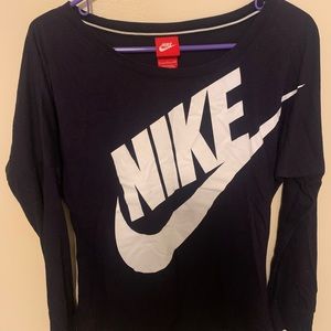 Purple Nike long sleeve shirt